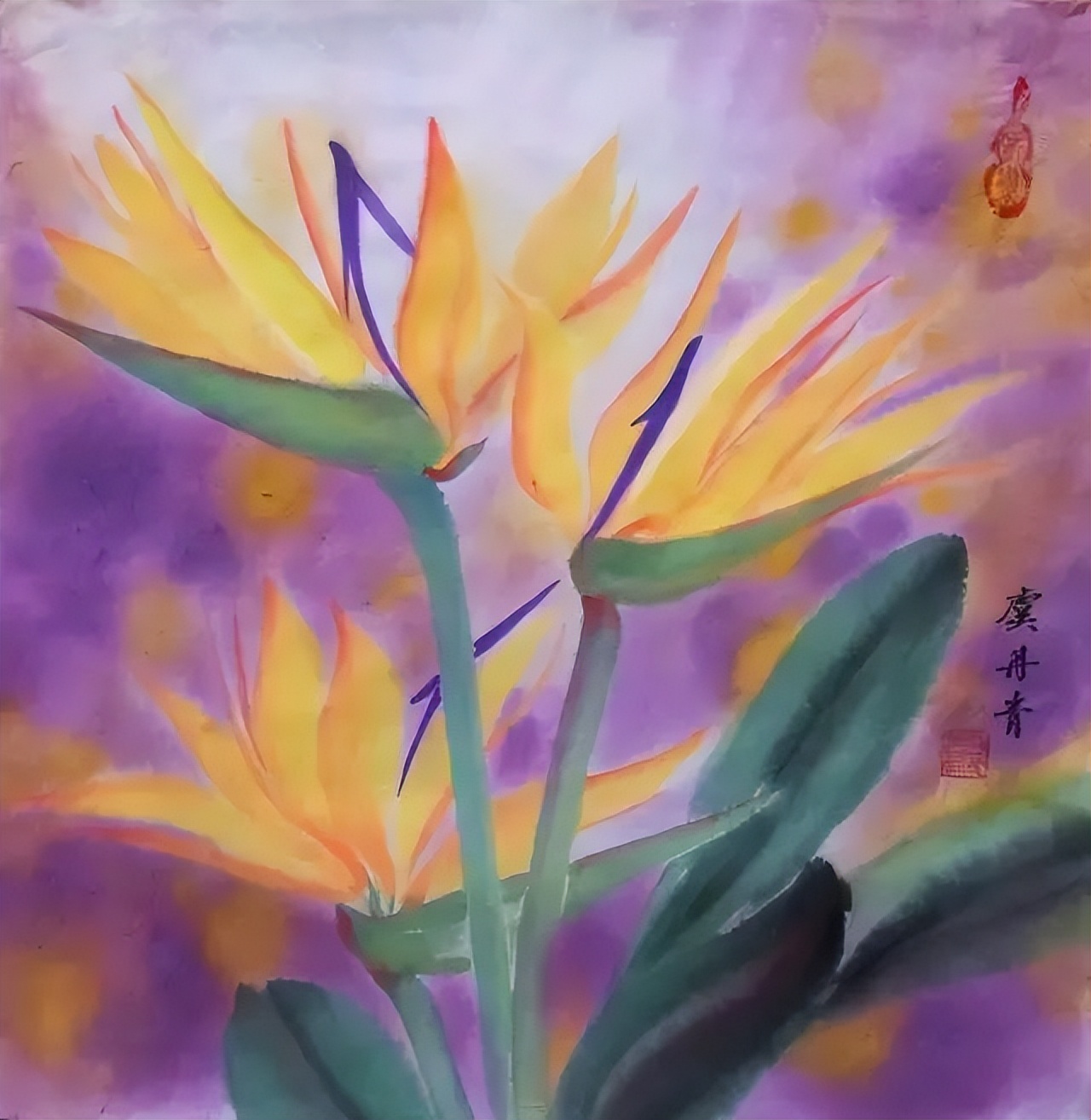 虞丹青｜丹青妙笔融汇中西水墨意境