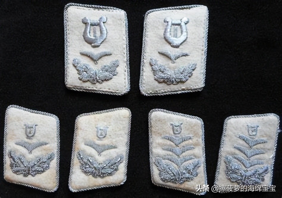 二战德国将军军衔图案,二战德国突击队队长军衔