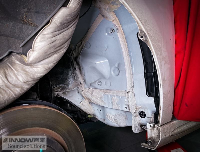 降噪进行时上海音豪比亚迪秦pro汽车隔音改装俄罗斯StP
