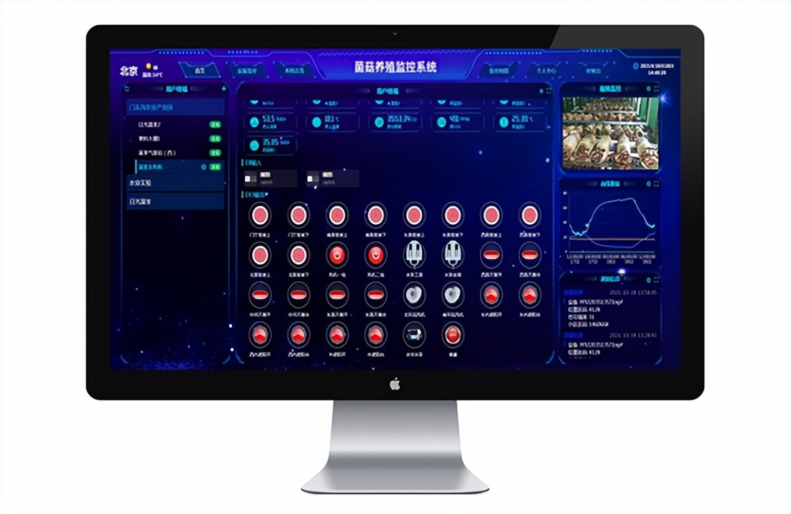 食用菌大棚控温系统,智能大棚智能监控系统