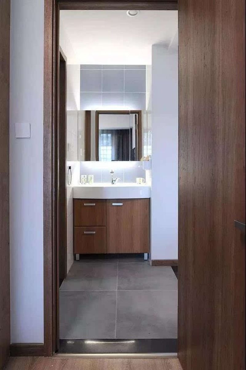 客厅整墙铁皮柜,80平米背景墙电视柜一体的效果图