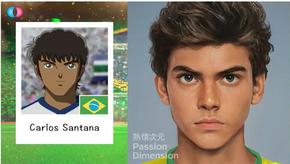 足球小子真人神还原,足球小将里的真实球星