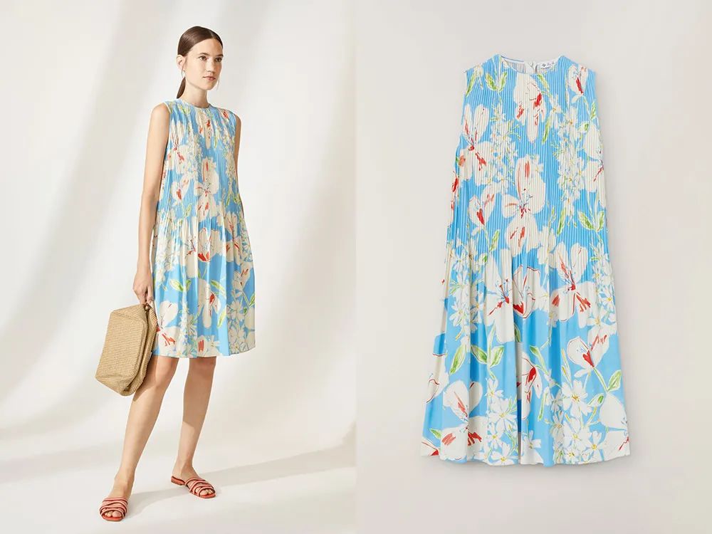 孟晚舟穿的白色连衣裙是什么品牌,孟晚舟同款连衣裙大码