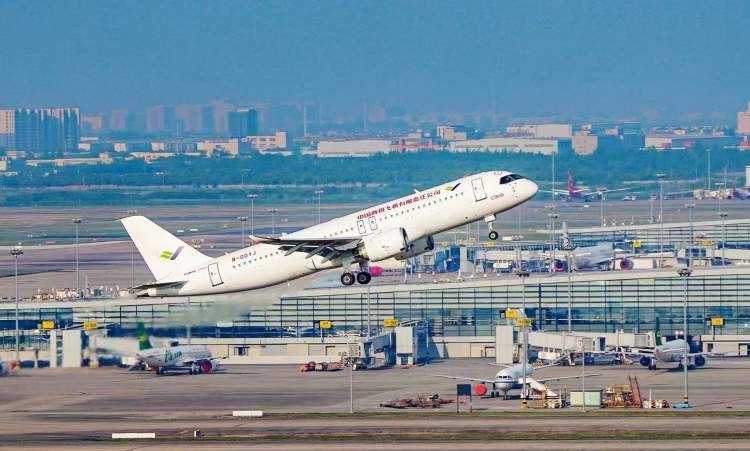 中国国产民航飞机c919有多少架,国产大飞机c919对比空客