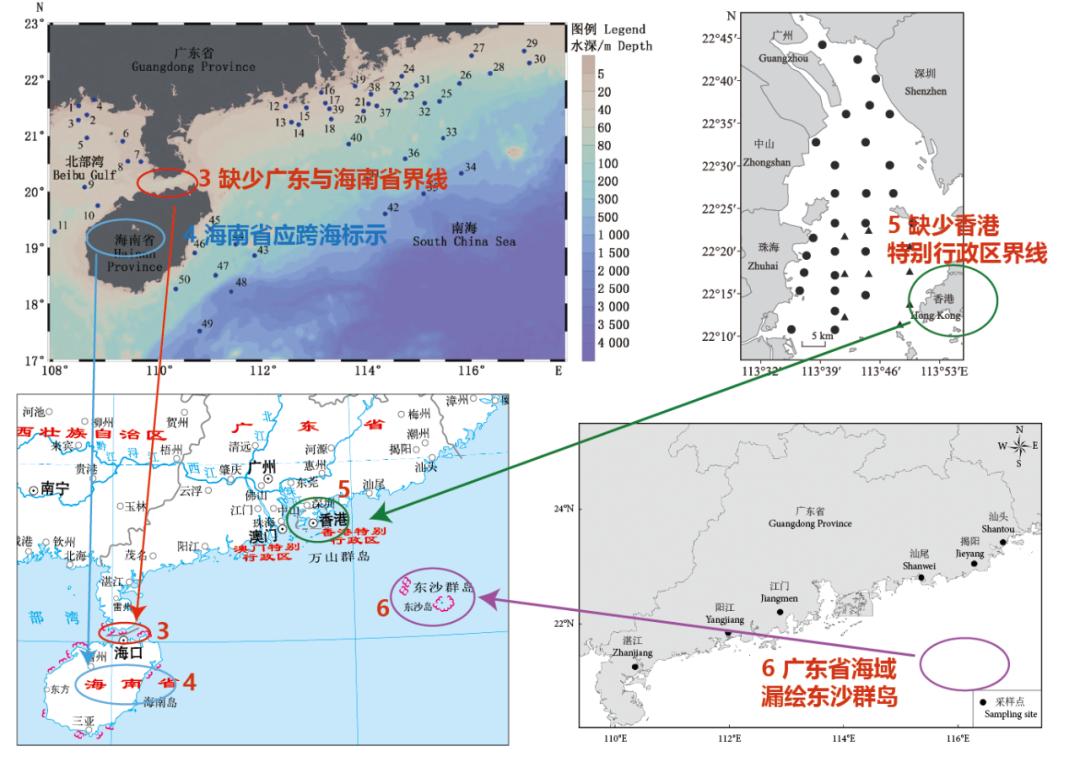地图细节知识,地图冷知识
