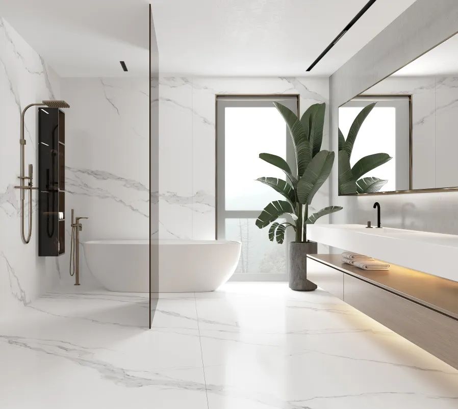 艺术不语·润物无声｜大国品牌顺辉天成岩板卫浴空间的心灵逸想