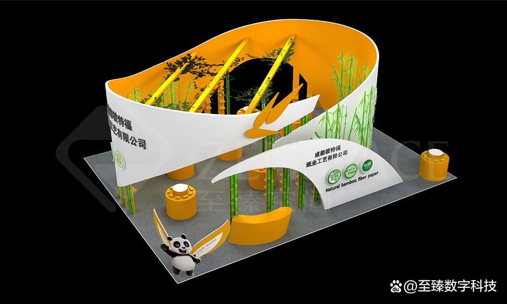 展台设计方案创意设计,展台设计展台