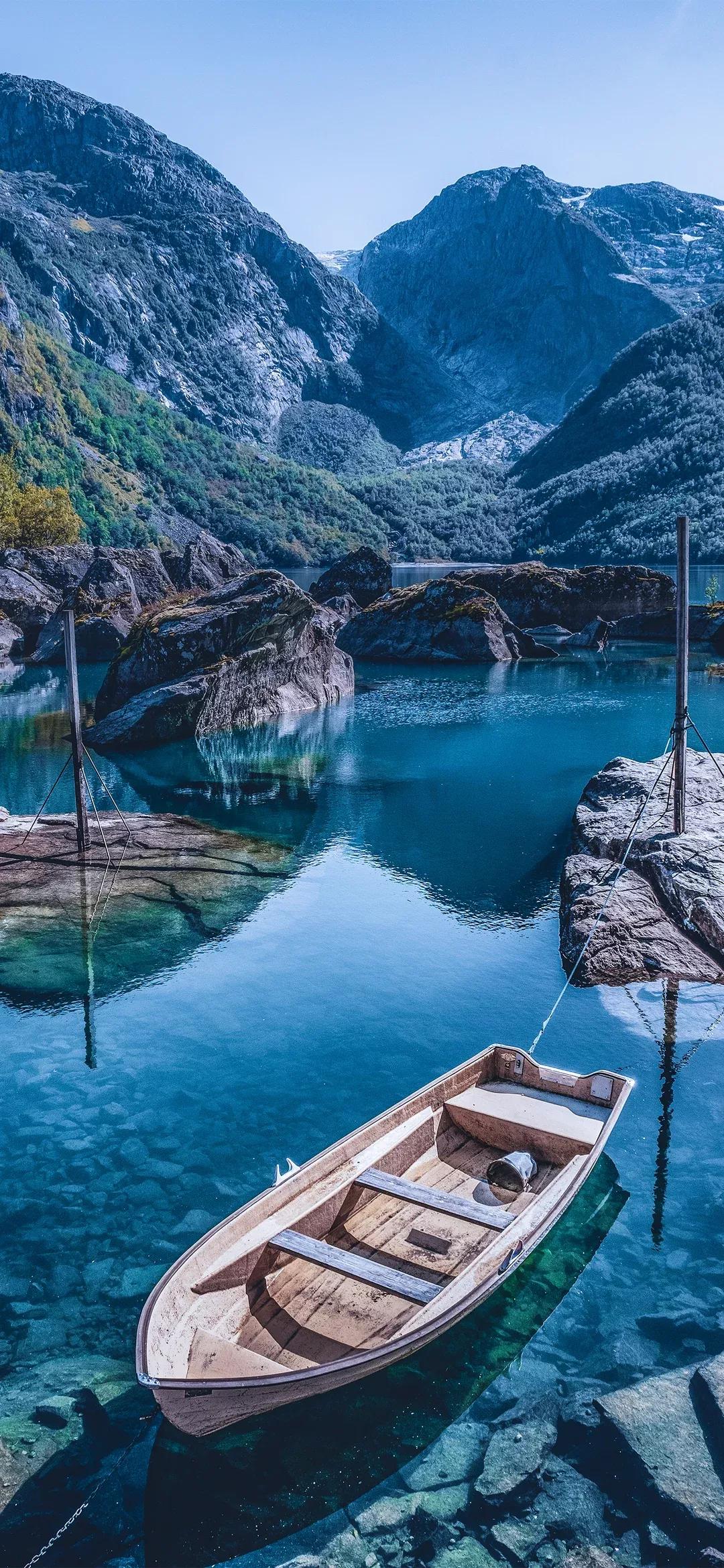 大海壁纸｜大海边，守候朝霞，聆听海浪的乐章