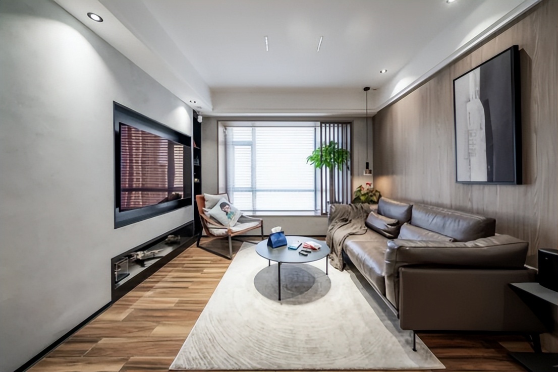 客厅采光不好小户型装修设计,客厅窗户小怎么设计通风又采光