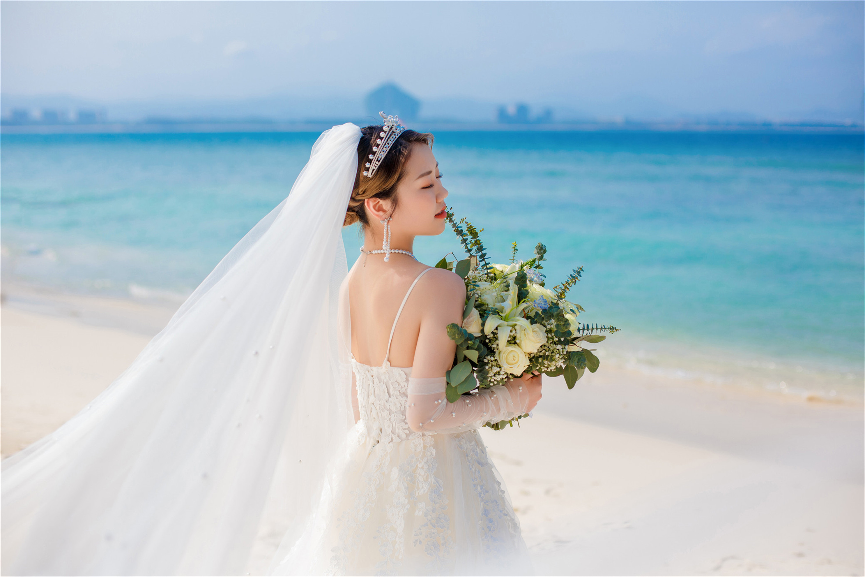 2020最后一天婚纱照,现在的三亚拍婚纱照