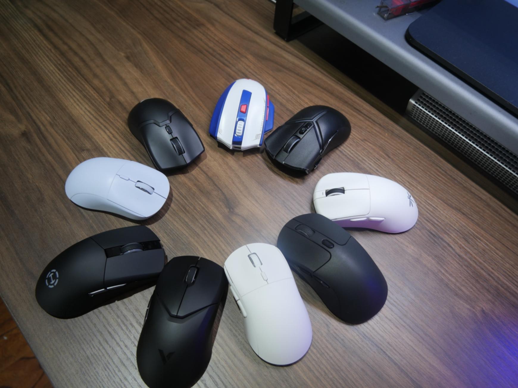 2023中国鼠标内卷年。9款国产3395/9芯片鼠标体验横向对比评测