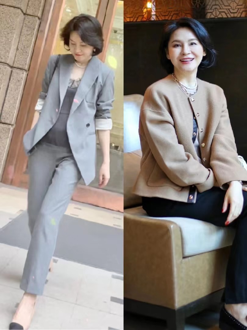 有气质的老年人穿衣打扮,老年人穿衣与年轻人的穿衣