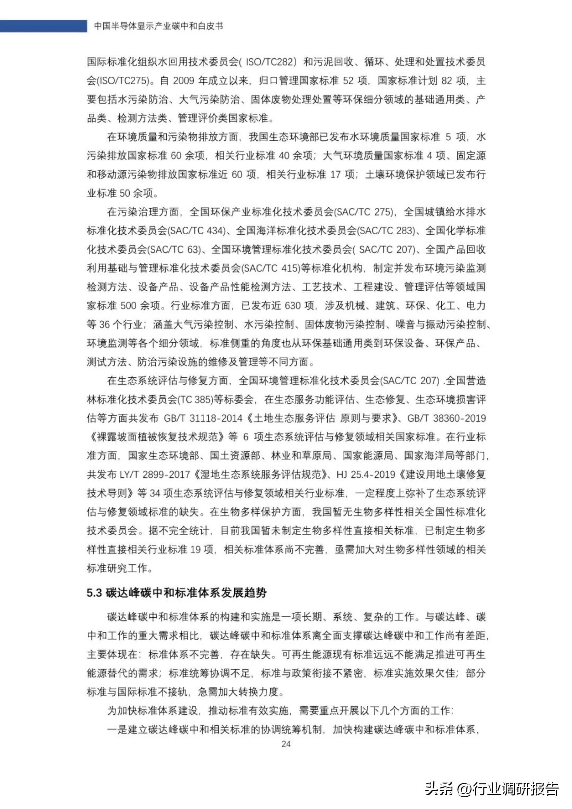 2022年中国半导体显示产业碳中和白皮书