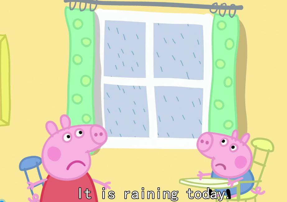 英文版的小猪佩奇语法,小猪佩奇重点讲解