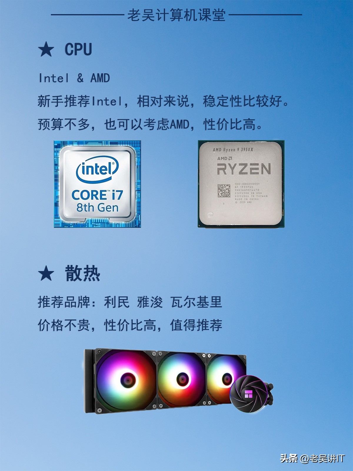 电脑八大件推荐,电脑八大件顶级品牌有哪些