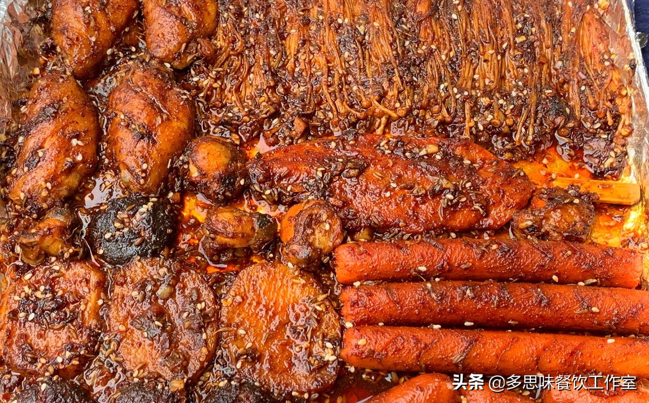 家常酱料怎么调好吃,酱料的100种做法万能酱摆摊烧烤