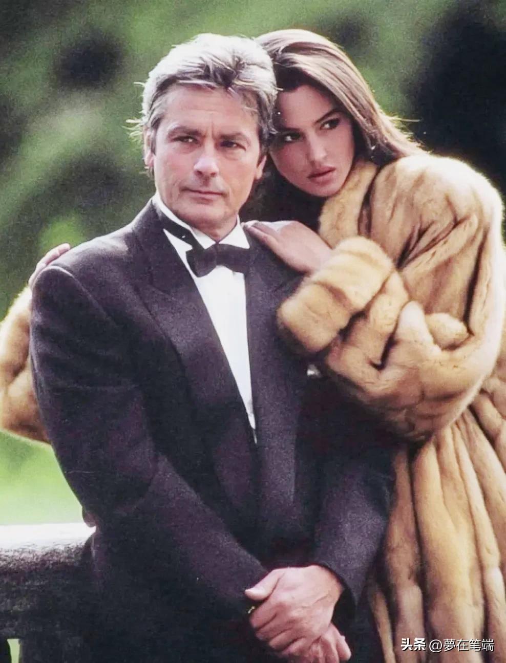 阿兰德龙和莫妮卡贝鲁奇广告,阿兰德龙和莫妮卡贝鲁奇什么关系