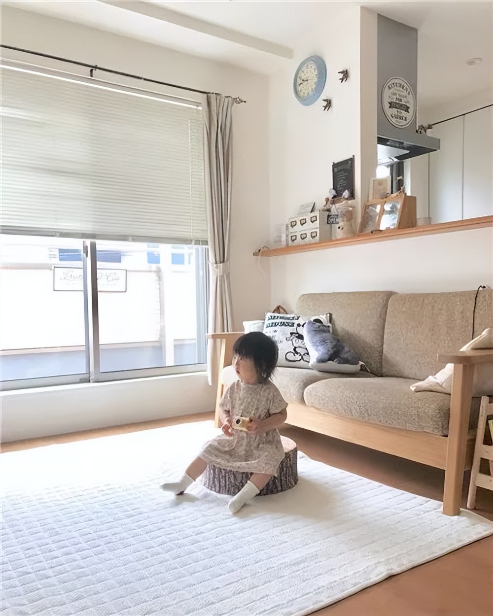 看这位日本妈妈晒出来的家居，被她家的布置圈粉了，整洁又大气