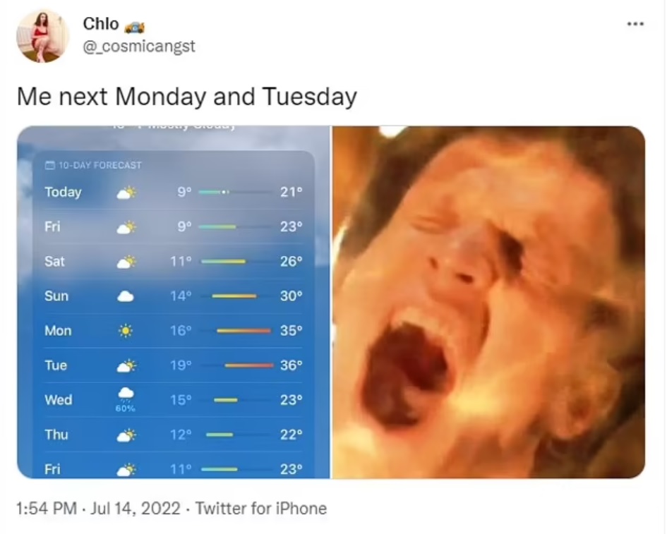 英国40度高温与中国40度高温,英国40度很热吗