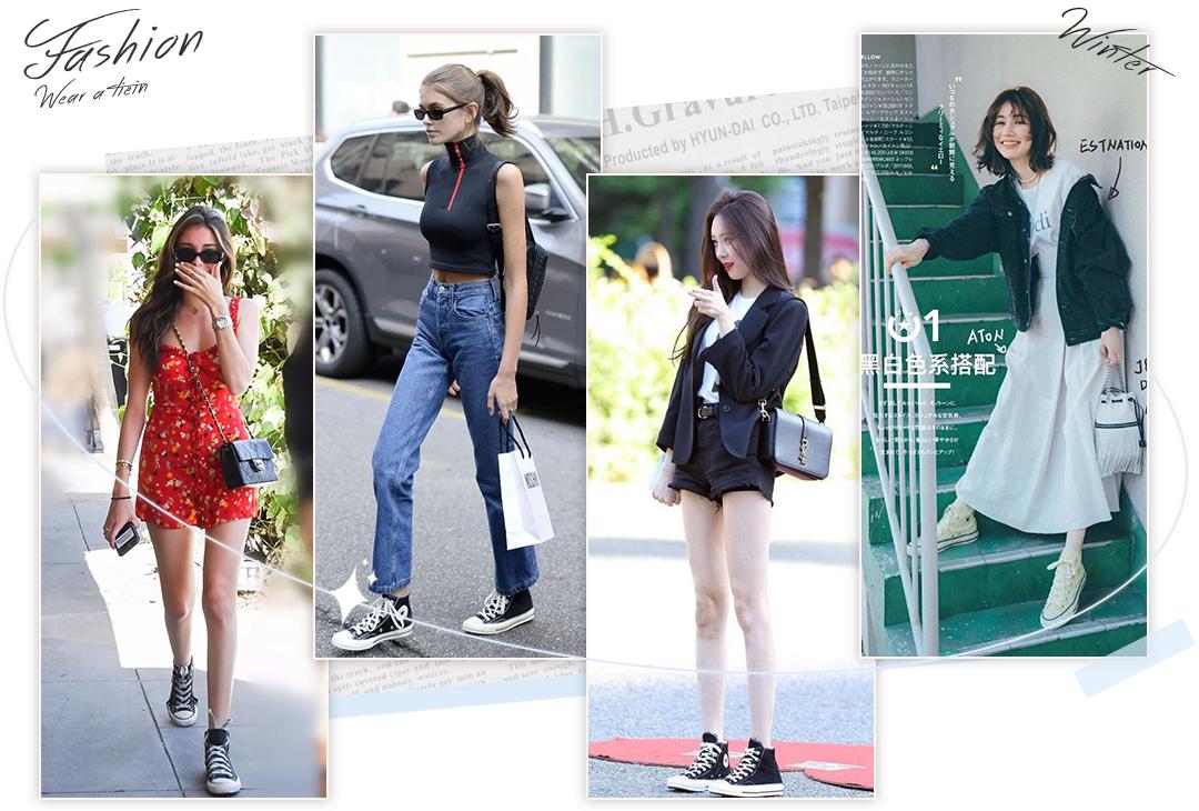 厚底帆布鞋女百搭显瘦,帆布鞋穿搭显瘦