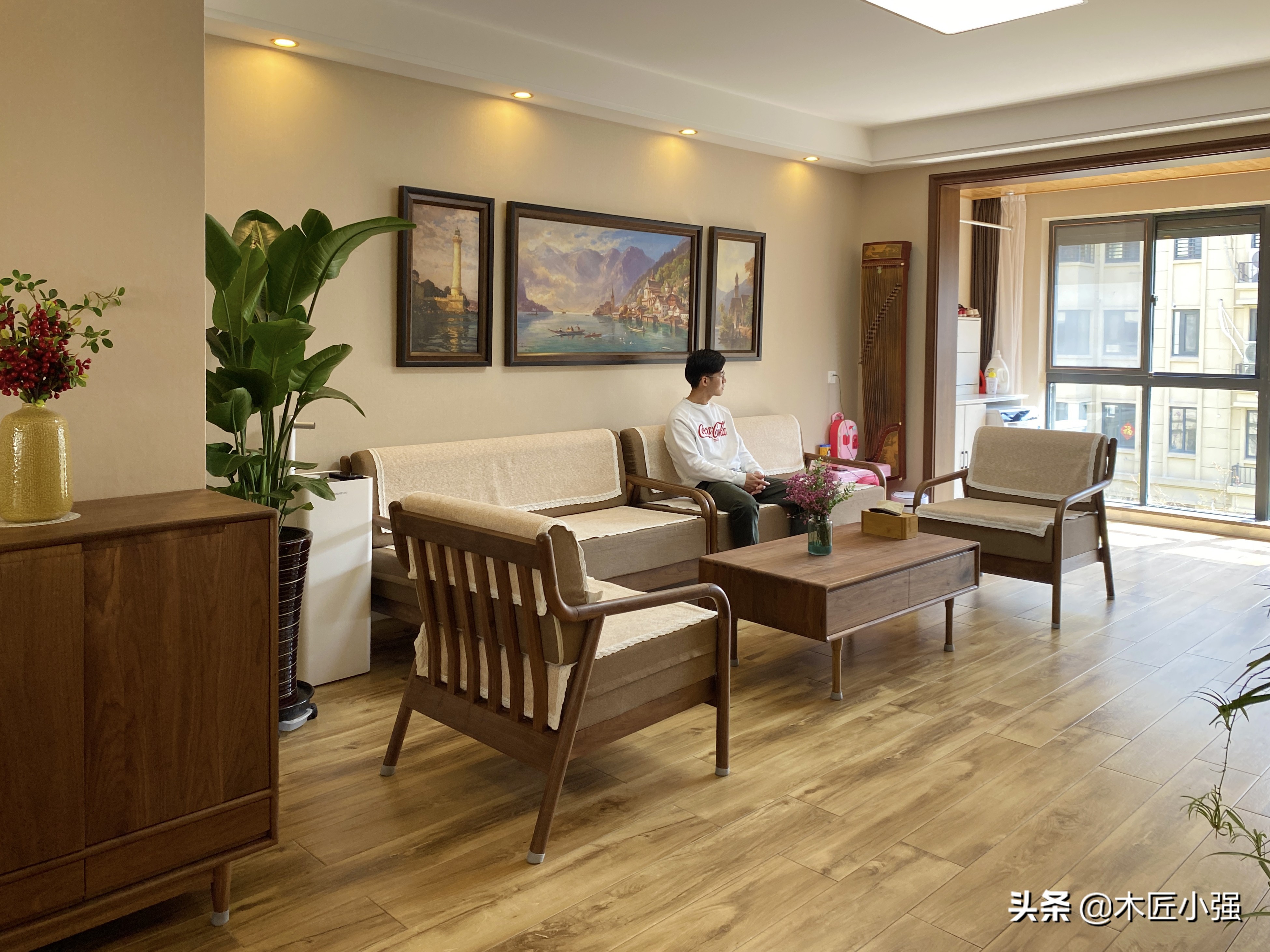 原木家具刷木蜡油,木蜡油家具保养蜡