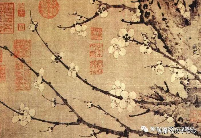 梅花图简介,历代名家梅花图