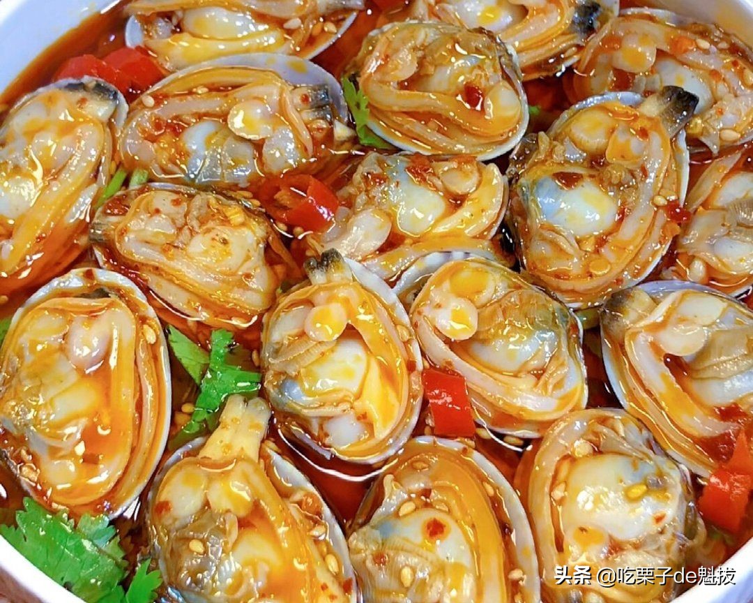 捞汁花甲酸辣爽口一口一个,小龙虾138元12斤3种口味捞汁花甲