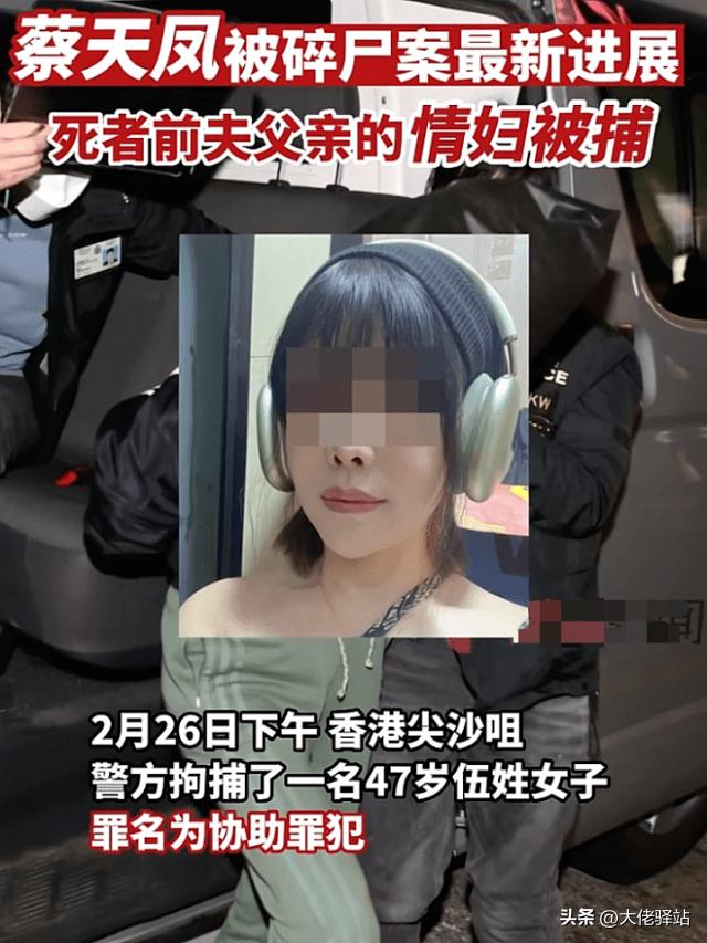 香港警方谈蔡天凤被害案,香港蔡天凤案最新进展