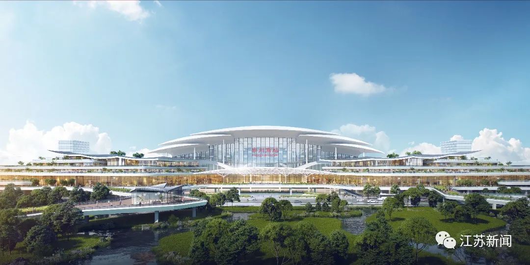 江苏北沿江高铁到上海最新走向,北沿江高铁江苏段施工图审核招标