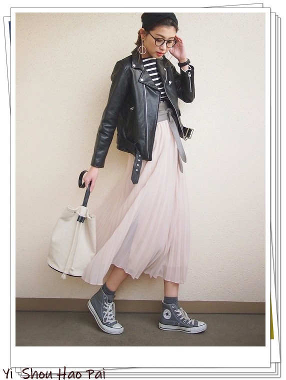 横条纹怎样穿显瘦,横条纹不显胖怎么穿