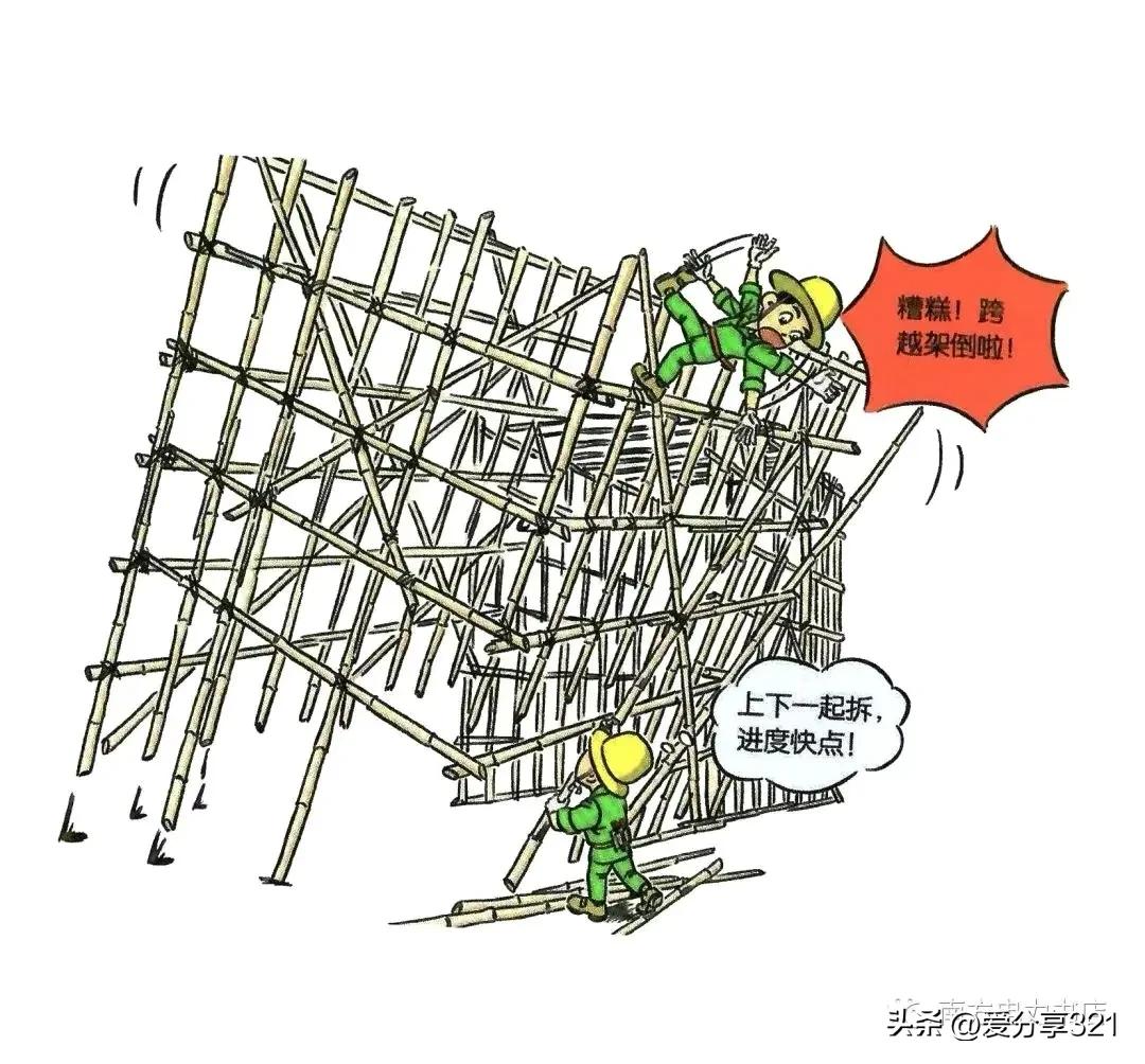 安全漫画100张图,安全漫画四格图片