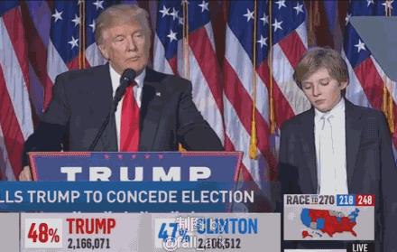 特朗普最小的儿子和最大的孙子,特朗普的小儿子今年几岁