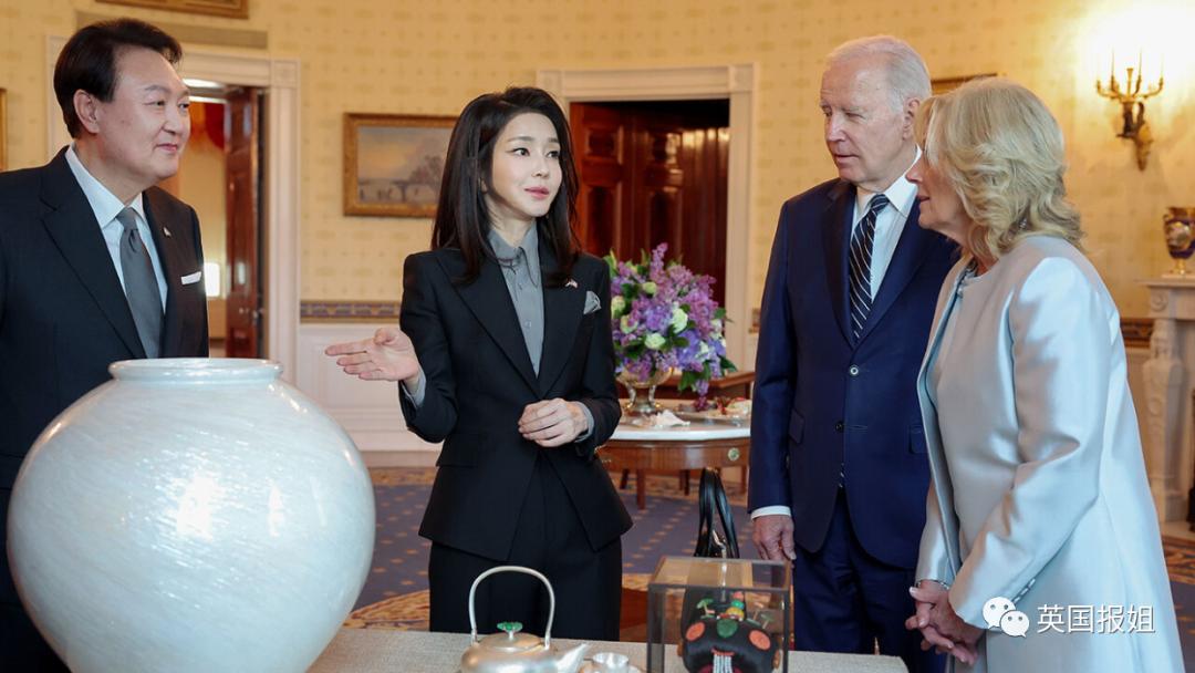 韩总统夫人访美,韩国总统夫人出访视频