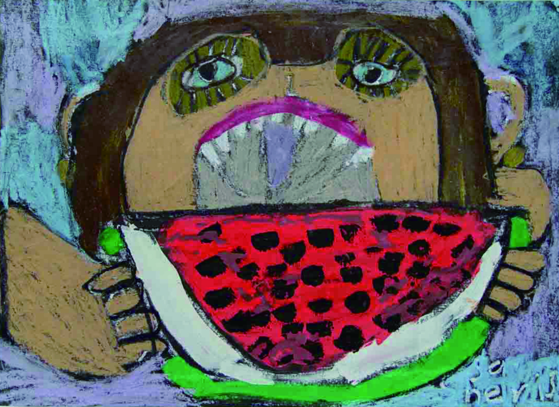 超级好看的儿童画作品,童心画世界绘画作品