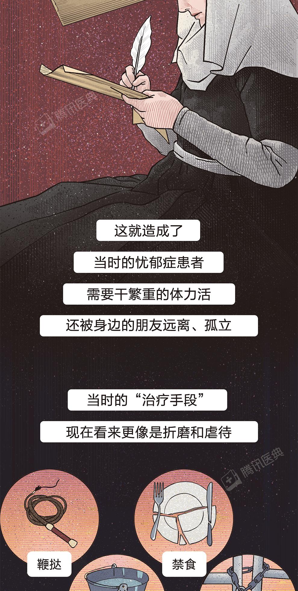 “鞭打、放血、囚禁”，这不是虐待，是300年前的医生在治疗抑郁症