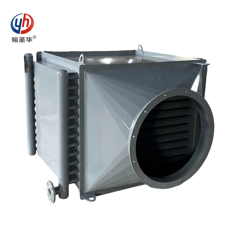 蒸汽高频焊翅片管换热器,蒸汽干燥设备翅片管换热器