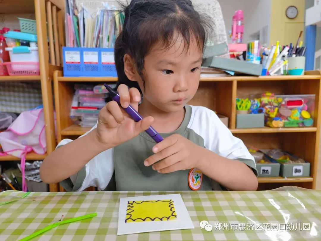 有趣的纸盒幼儿园,有趣的宣纸绘画幼儿园