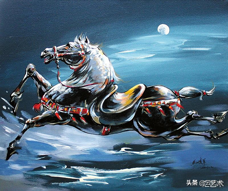 美在耕耘||马惟军美术作品集（一）