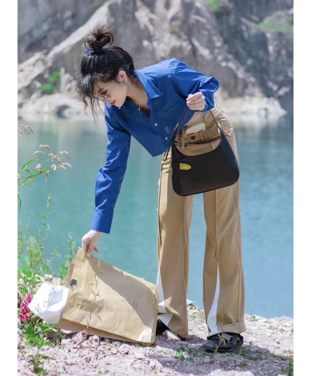 男卡其色上衣配什么颜色下装好看,卡其色里面搭配什么颜色好看