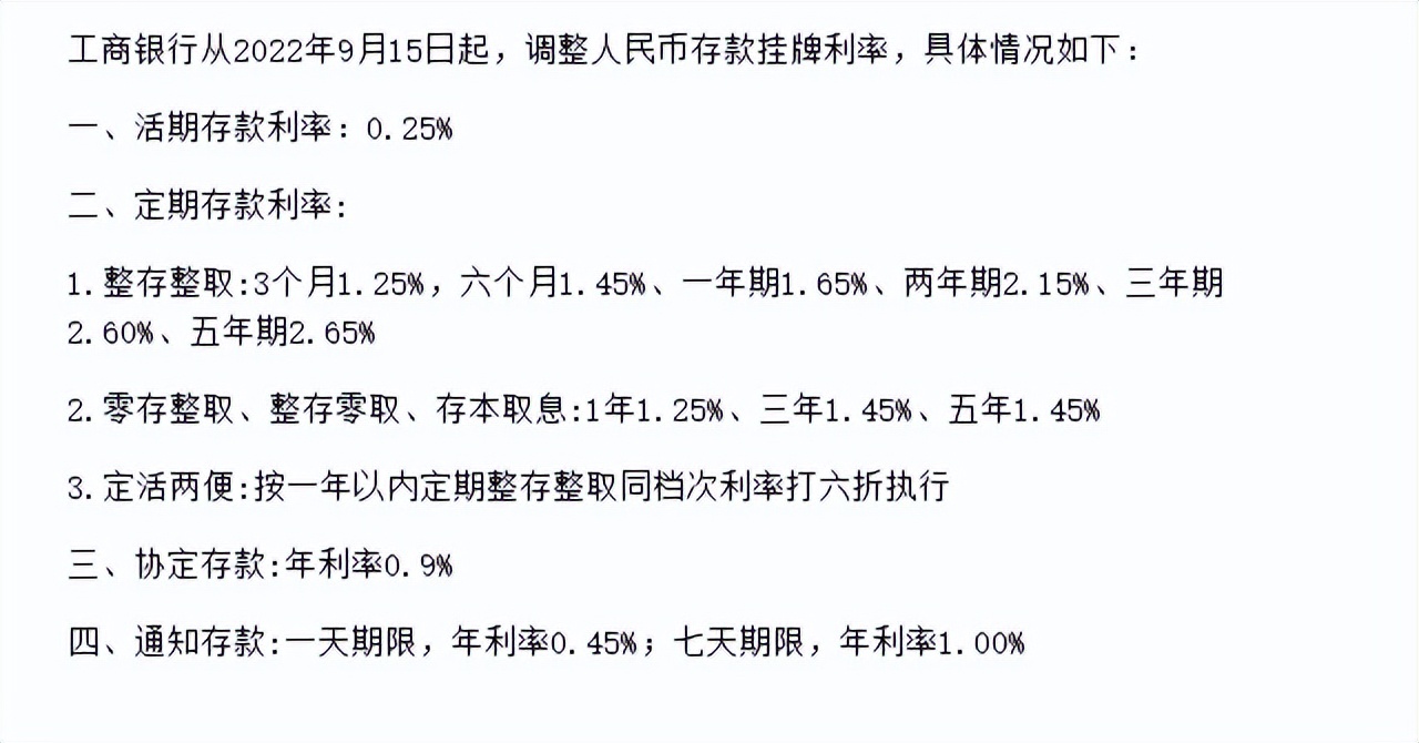 银行存款10万元定存利率计算,银行定存5年利息2023最新利率