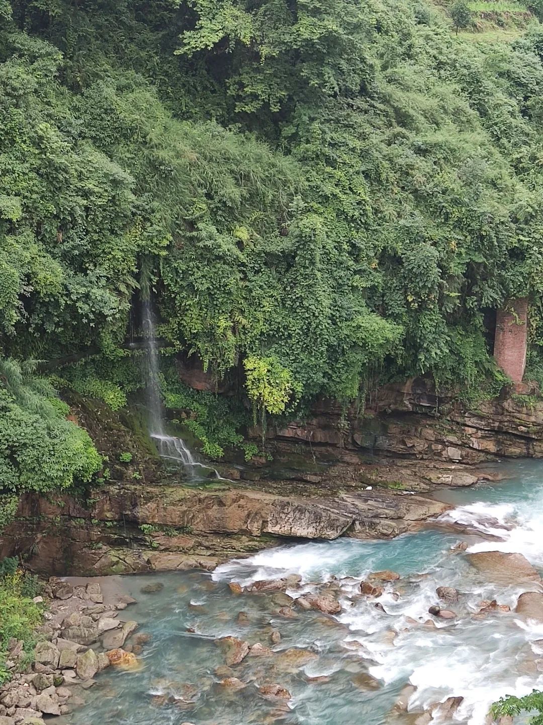 崇州山里新发现的天然景区,崇州的田园风光