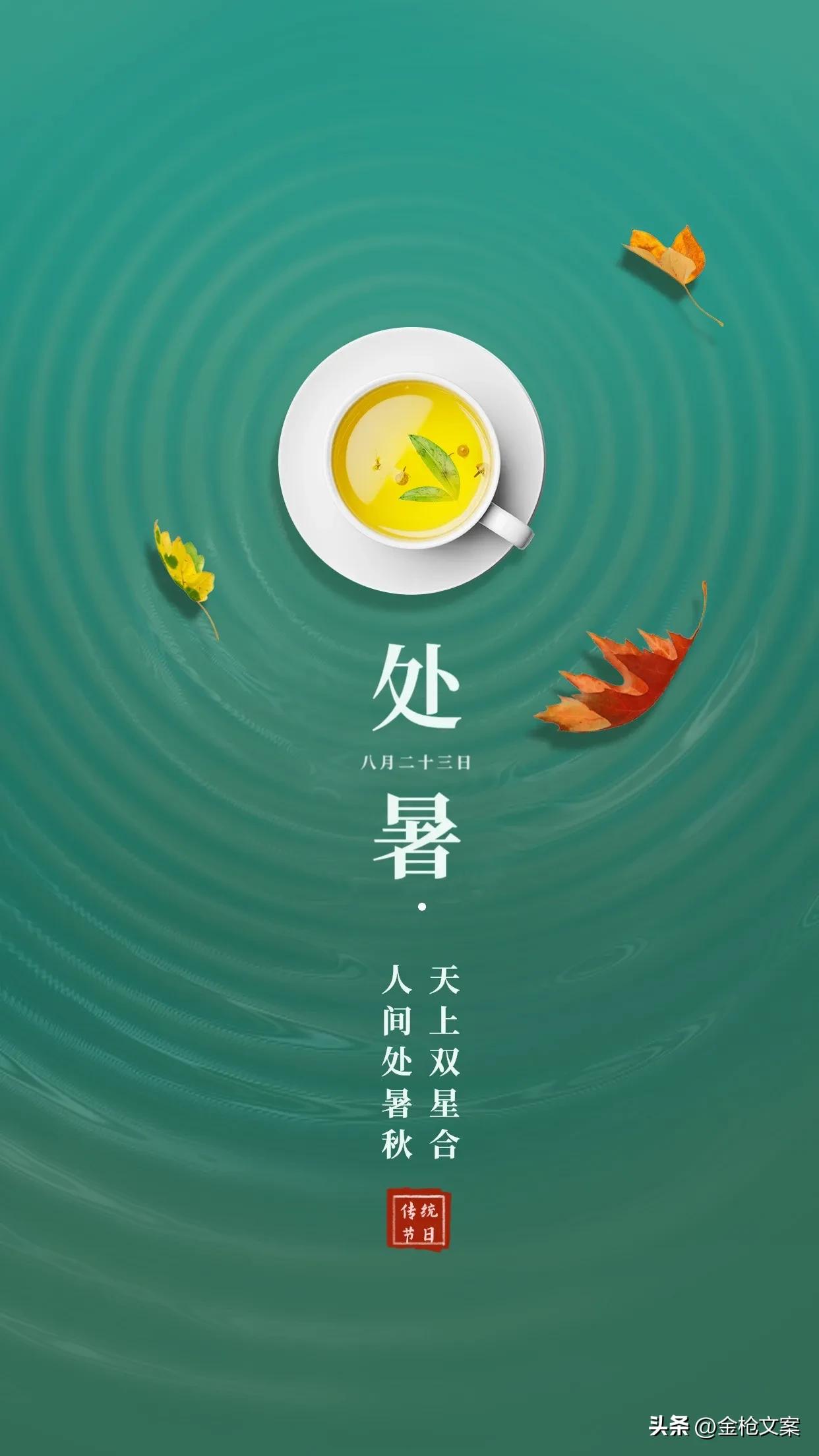 二十四节气处暑朋友圈,二十四节气处暑日记