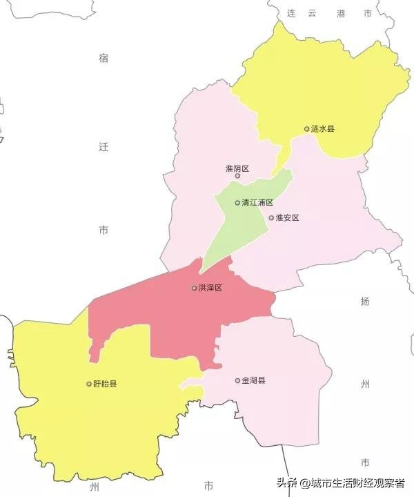 淮安行政区划调整规划,淮安发展中出现的问题