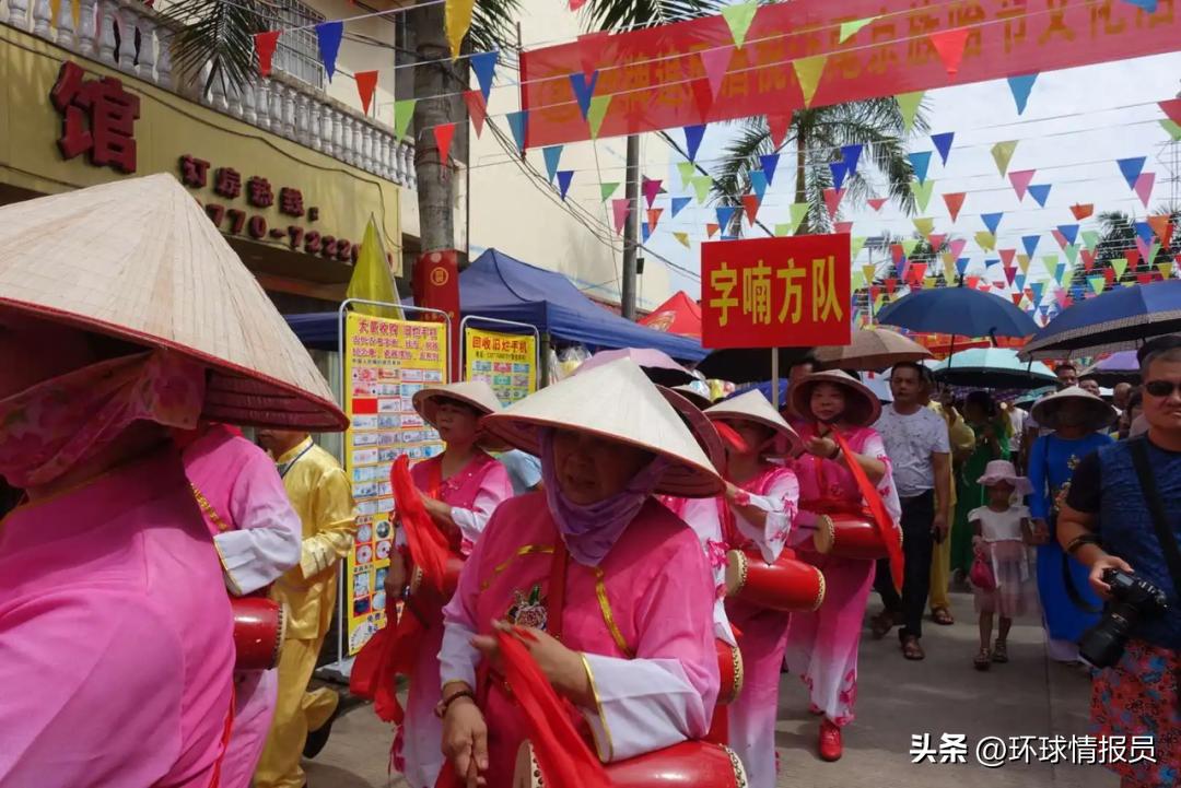 广西京族三岛全景图,广西京族和越南京族