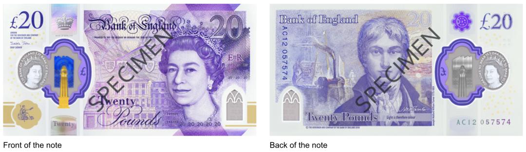 新版英镑何时流通,英国新出的新版英镑