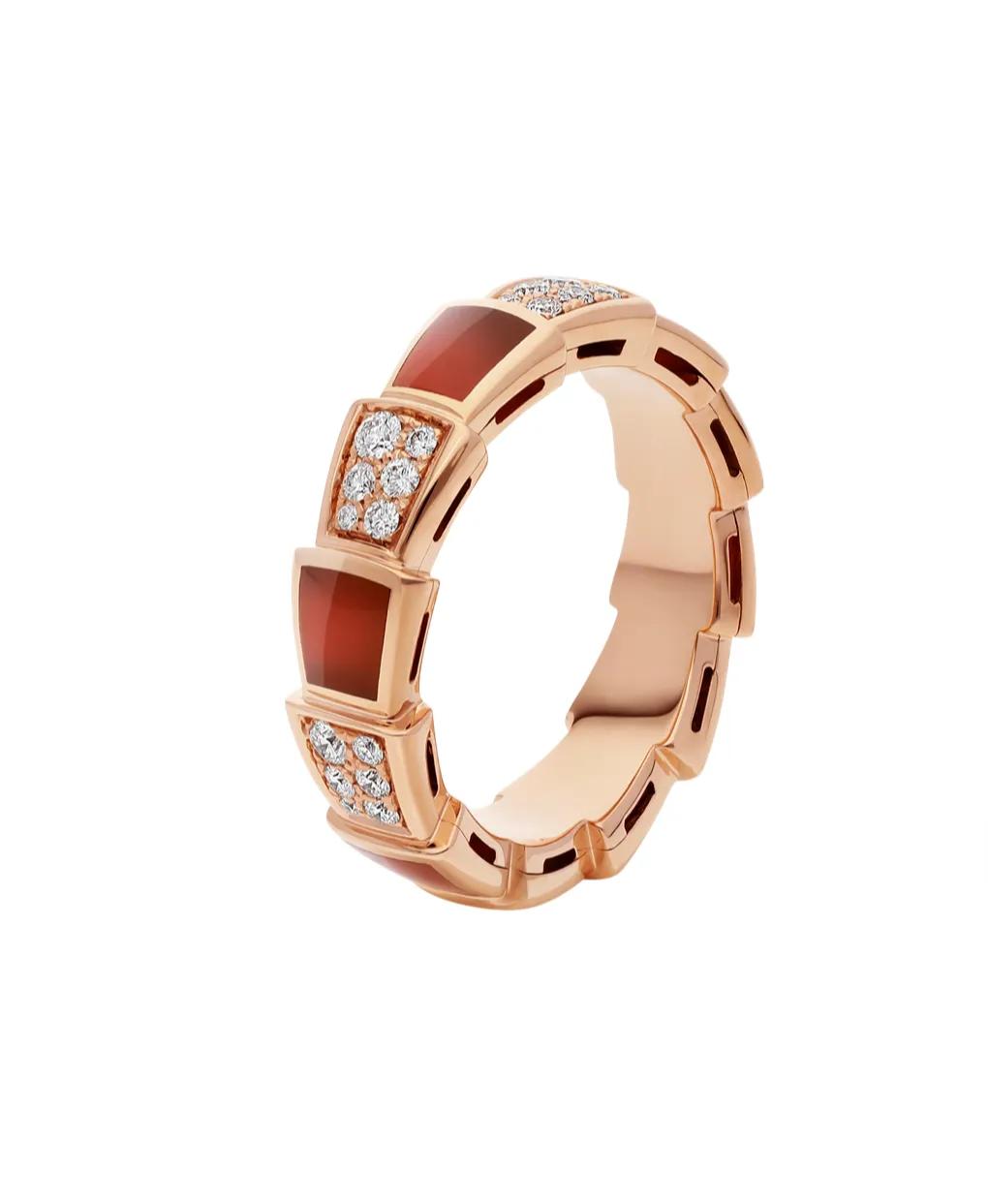 宝格丽serpentiviper怎么戴,宝格丽serpentiviper系列戒指