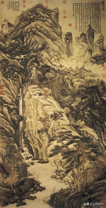 中国传世山水图,中国传世山水名画全集550幅珍藏版