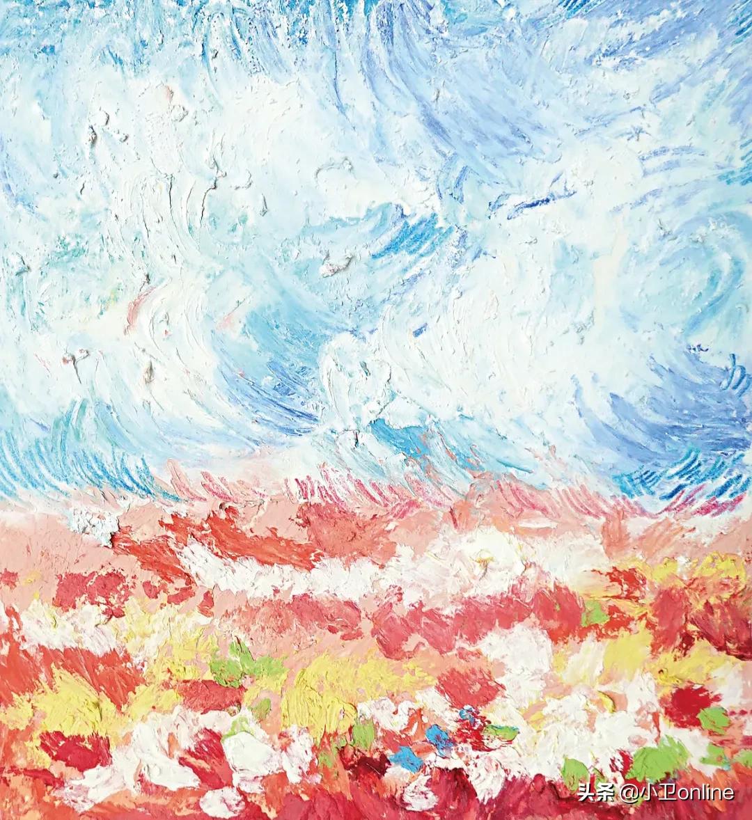 油画棒森系小清新插画教程,油画棒教程简单新手插画