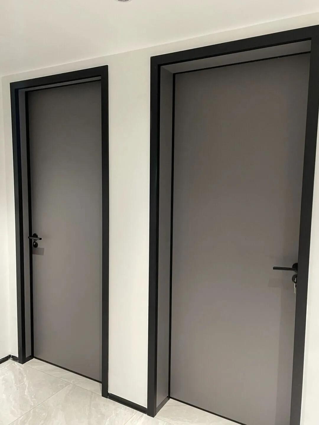 白墙搭配什么颜色木门,房间木门颜色搭配效果图