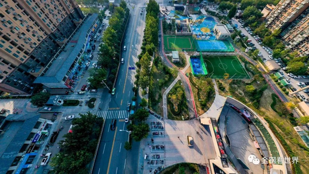 赵都体育公园跑道,赵都体育公园羽毛球场